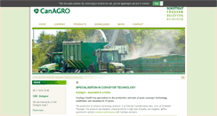 Desktop Screenshot of canagro.de